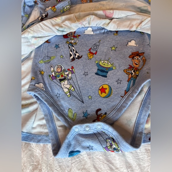 Little Sleepies Toy Story Body Suit Twirl Dress Size 6-12M VGUC - Picture 6 of 7